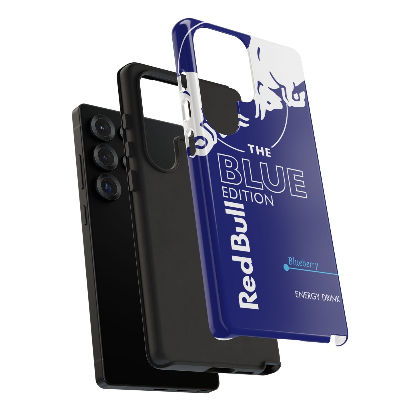 RedBull Blue Edition Blueberry Samsung Phone Cover & Google Pixel Phone Case