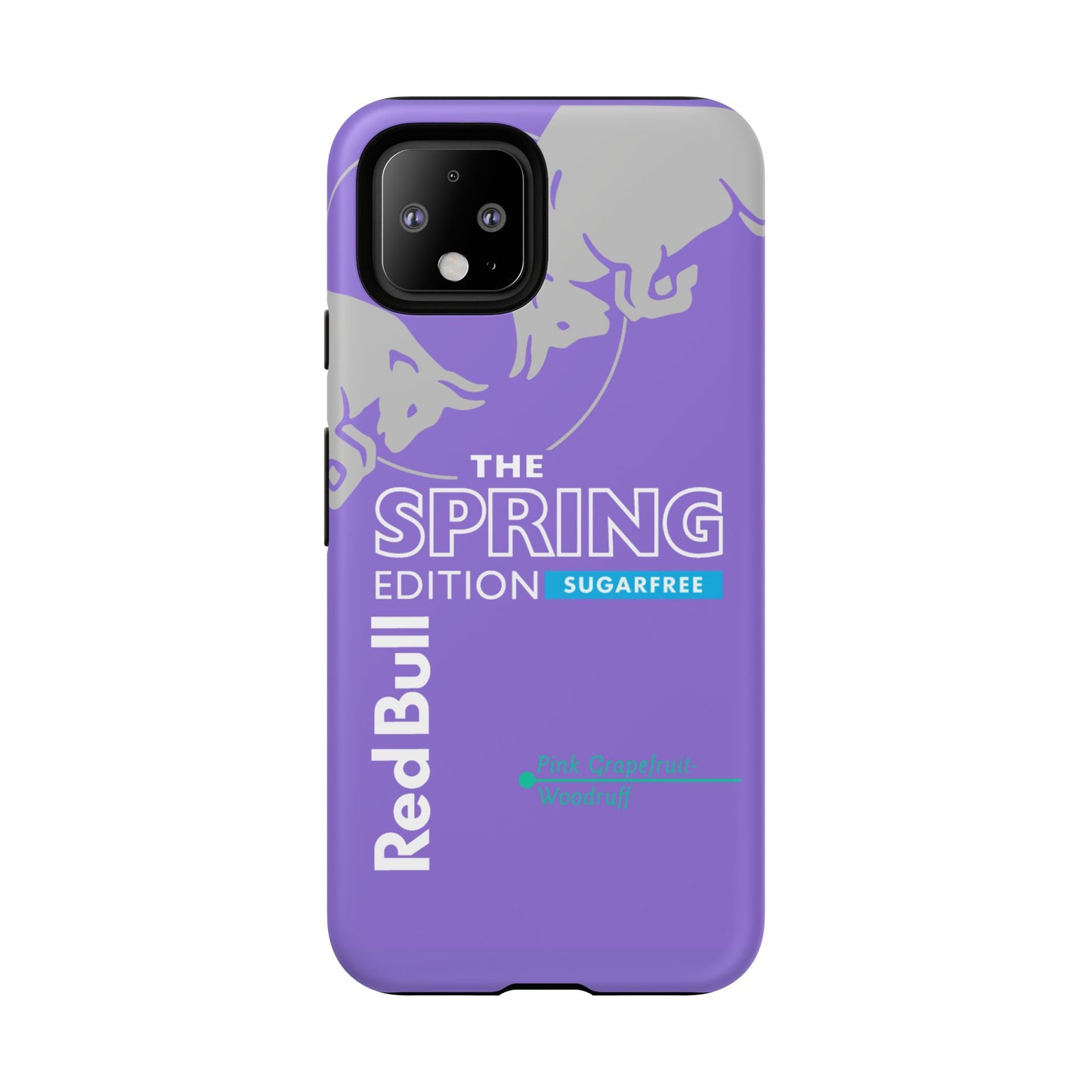 RedBull Purple Phone Case - Pink Grapefruit for Google Pixel and Samsung Cover