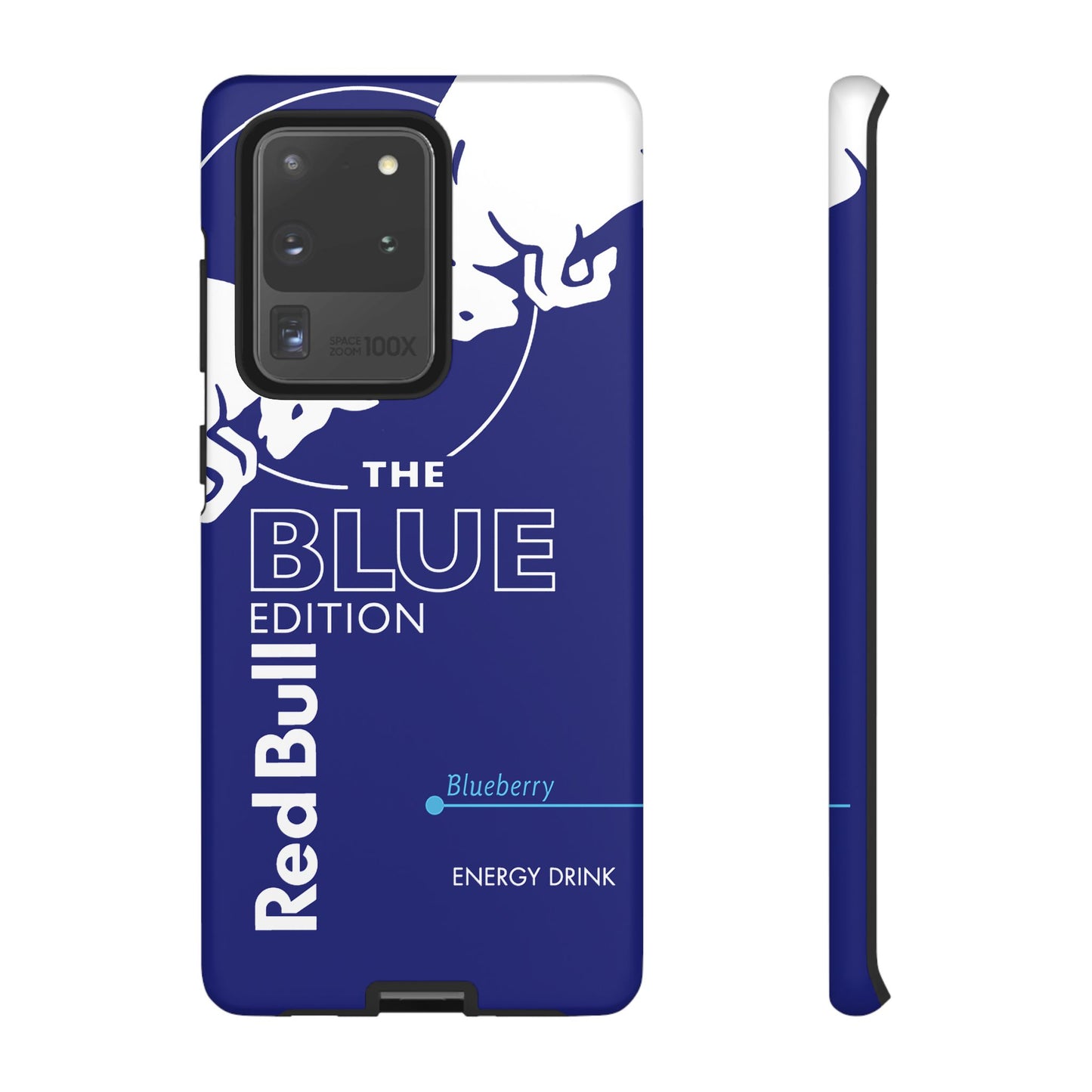 RedBull Blue Edition Blueberry Samsung Phone Cover & Google Pixel Phone Case