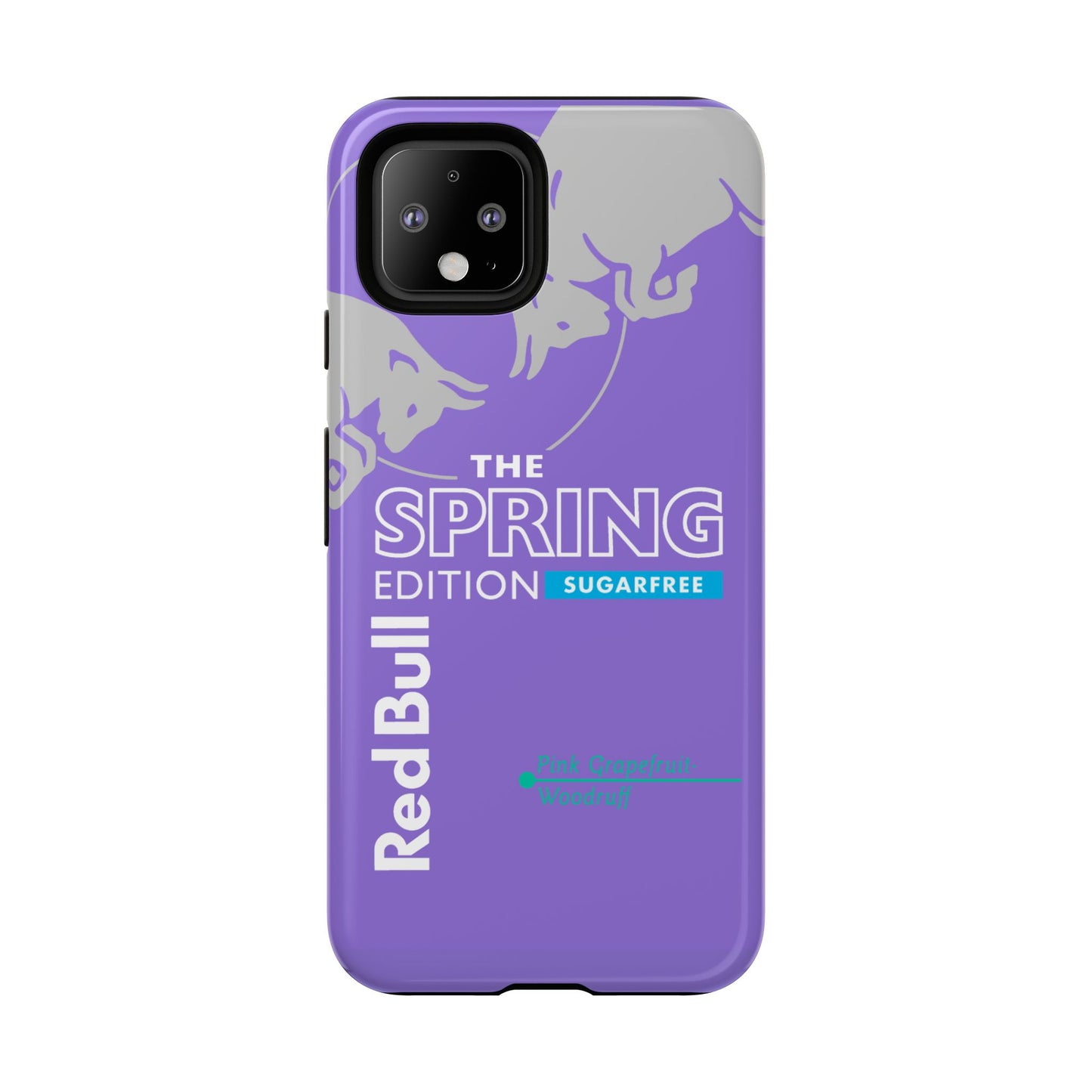 RedBull Purple Phone Case - Pink Grapefruit for Google Pixel and Samsung Cover