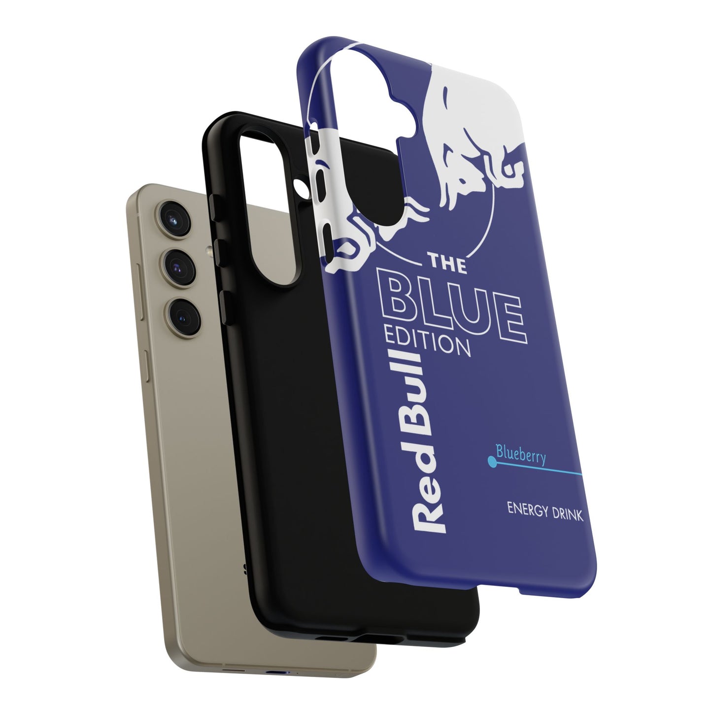RedBull Blue Edition Blueberry Samsung Phone Cover & Google Pixel Phone Case