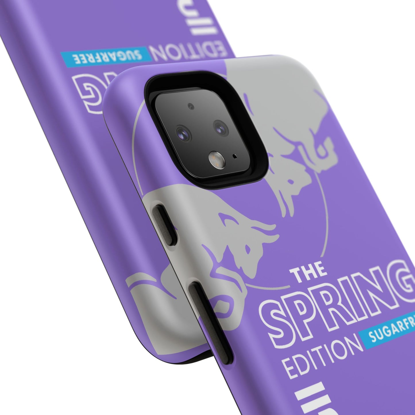 RedBull Purple Phone Case - Pink Grapefruit for Google Pixel and Samsung Cover