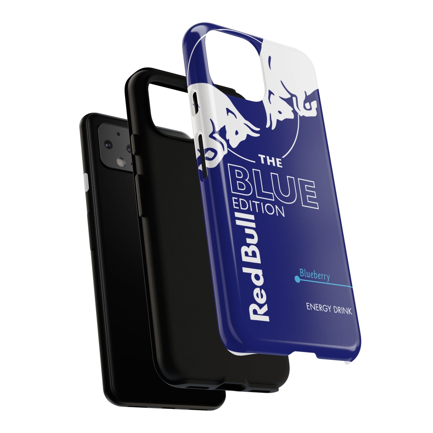 RedBull Blue Edition Blueberry Samsung Phone Cover & Google Pixel Phone Case