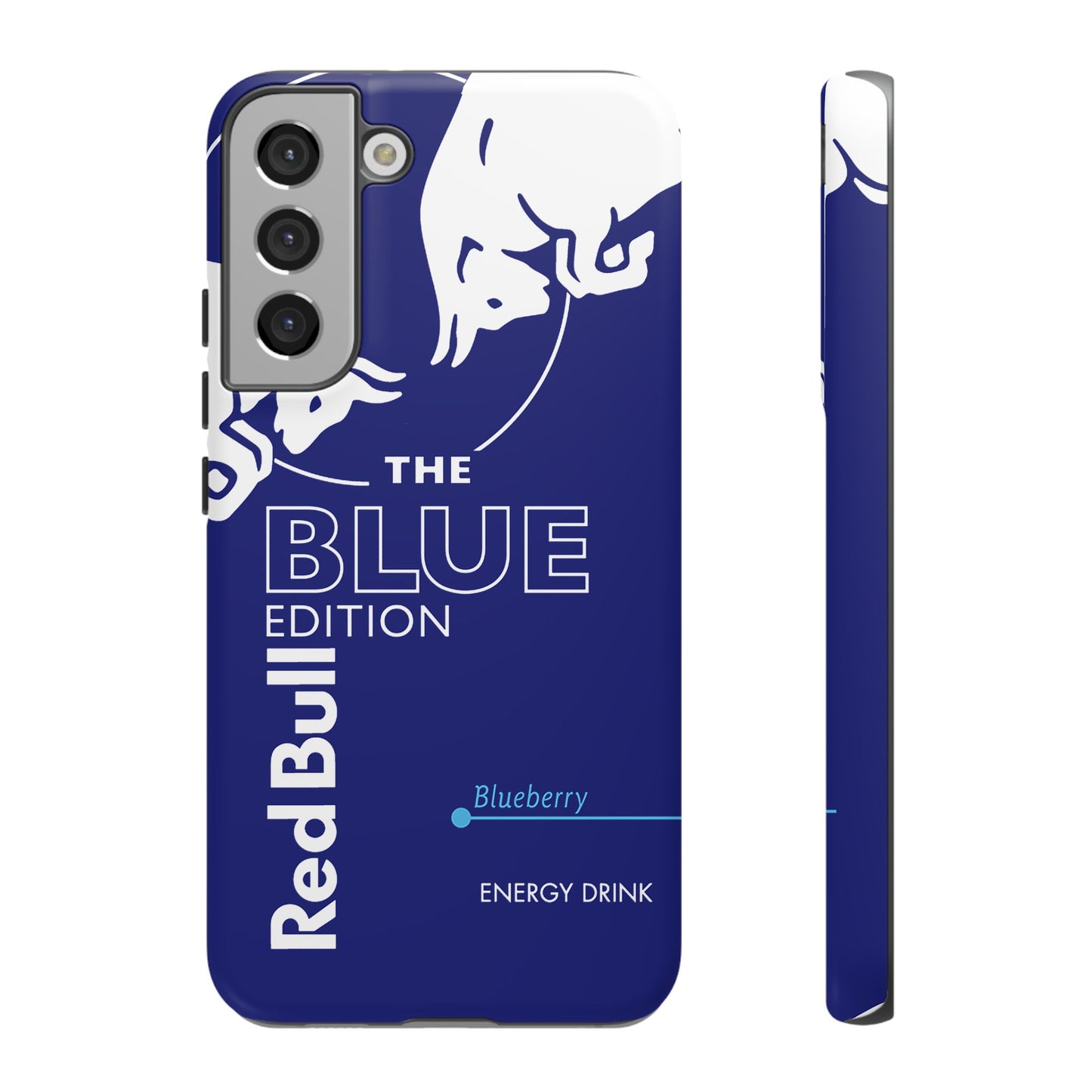 RedBull Blue Edition Blueberry Samsung Phone Cover & Google Pixel Phone Case
