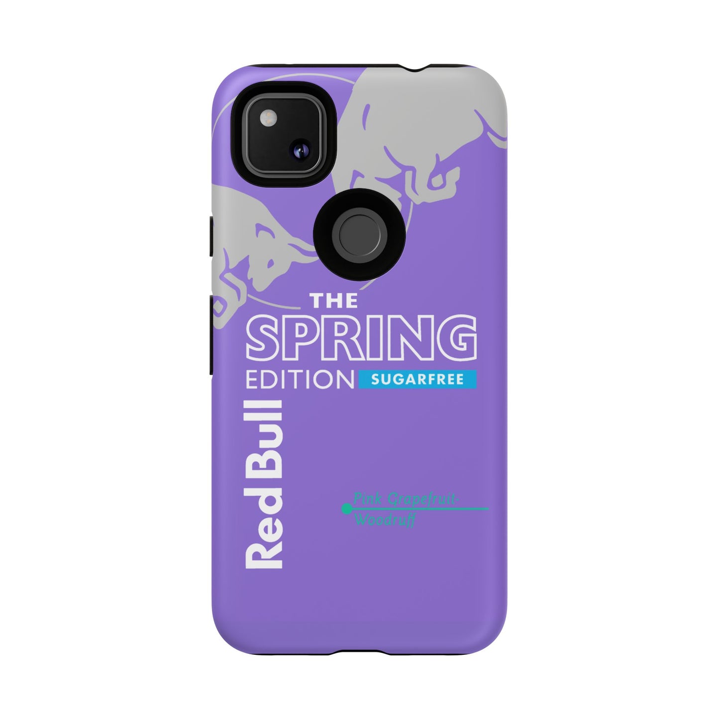 RedBull Purple Phone Case - Pink Grapefruit for Google Pixel and Samsung Cover