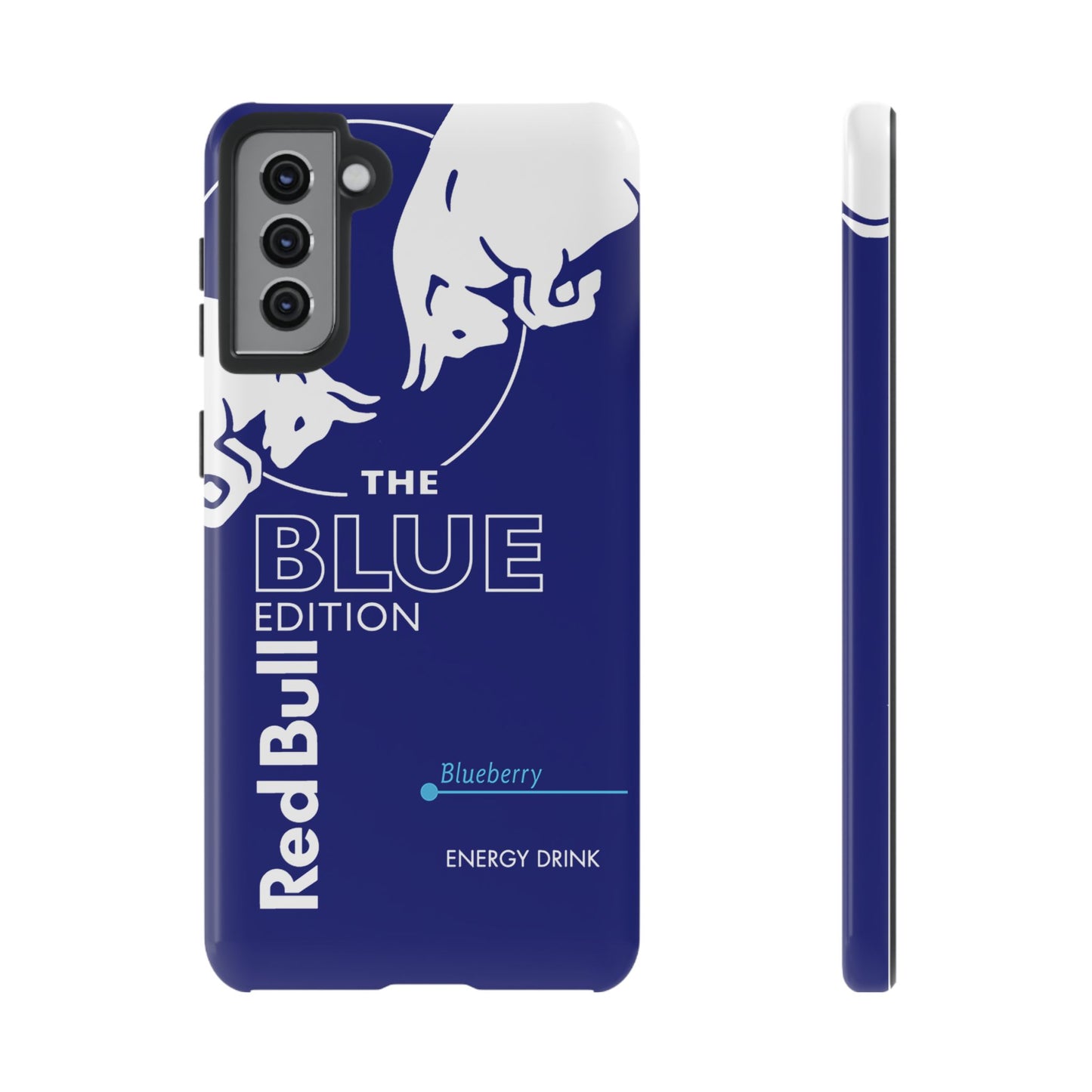 RedBull Blue Edition Blueberry Samsung Phone Cover & Google Pixel Phone Case