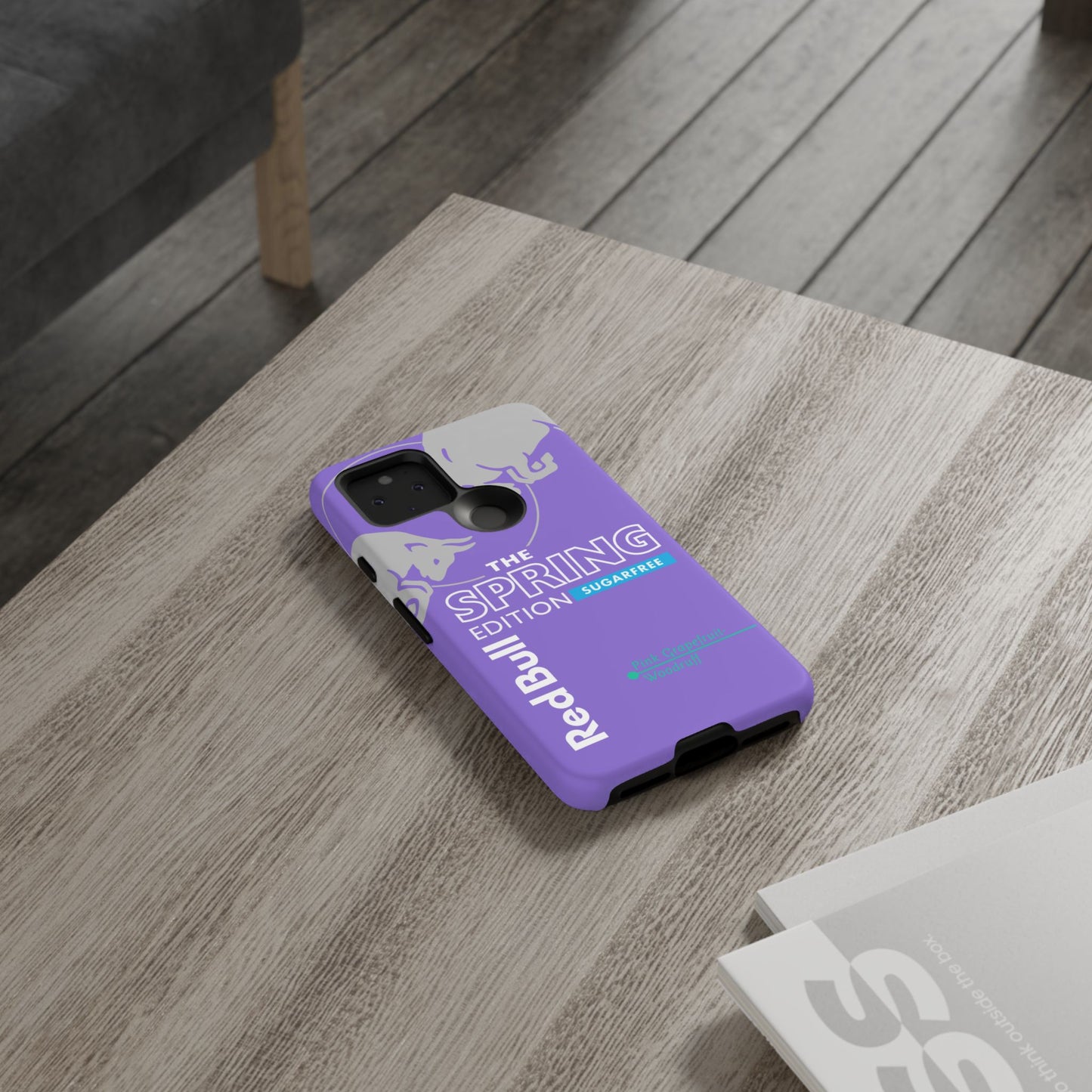 RedBull Purple Phone Case - Pink Grapefruit for Google Pixel and Samsung Cover