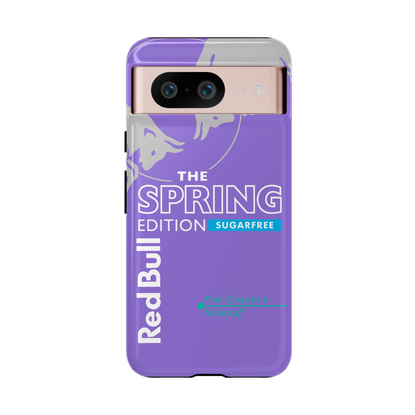 RedBull Purple Phone Case - Pink Grapefruit for Google Pixel and Samsung Cover