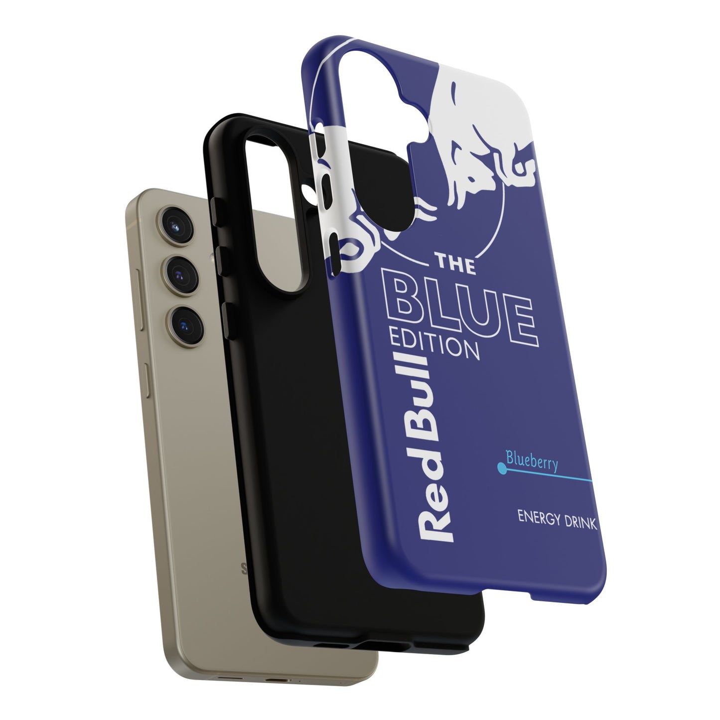 RedBull Blue Edition Blueberry Samsung Phone Cover & Google Pixel Phone Case