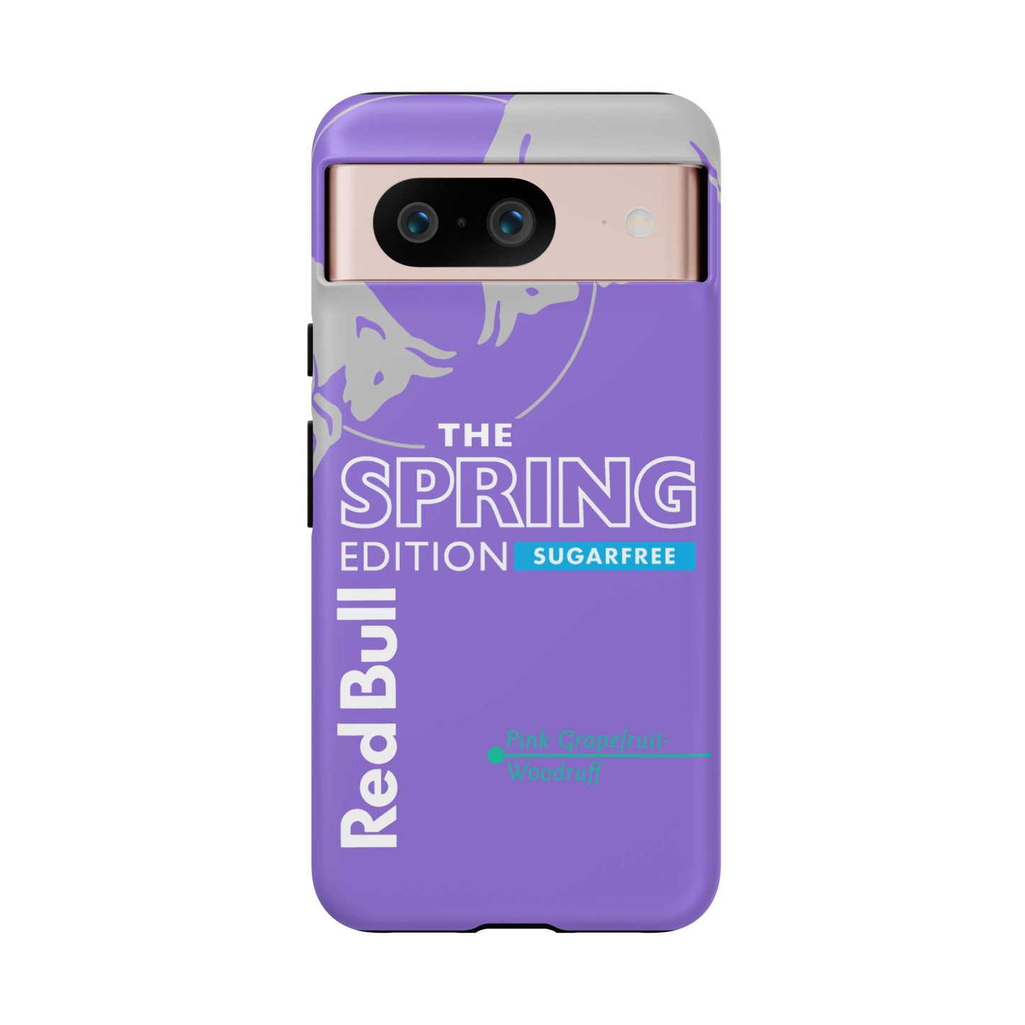 RedBull Purple Phone Case - Pink Grapefruit for Google Pixel and Samsung Cover