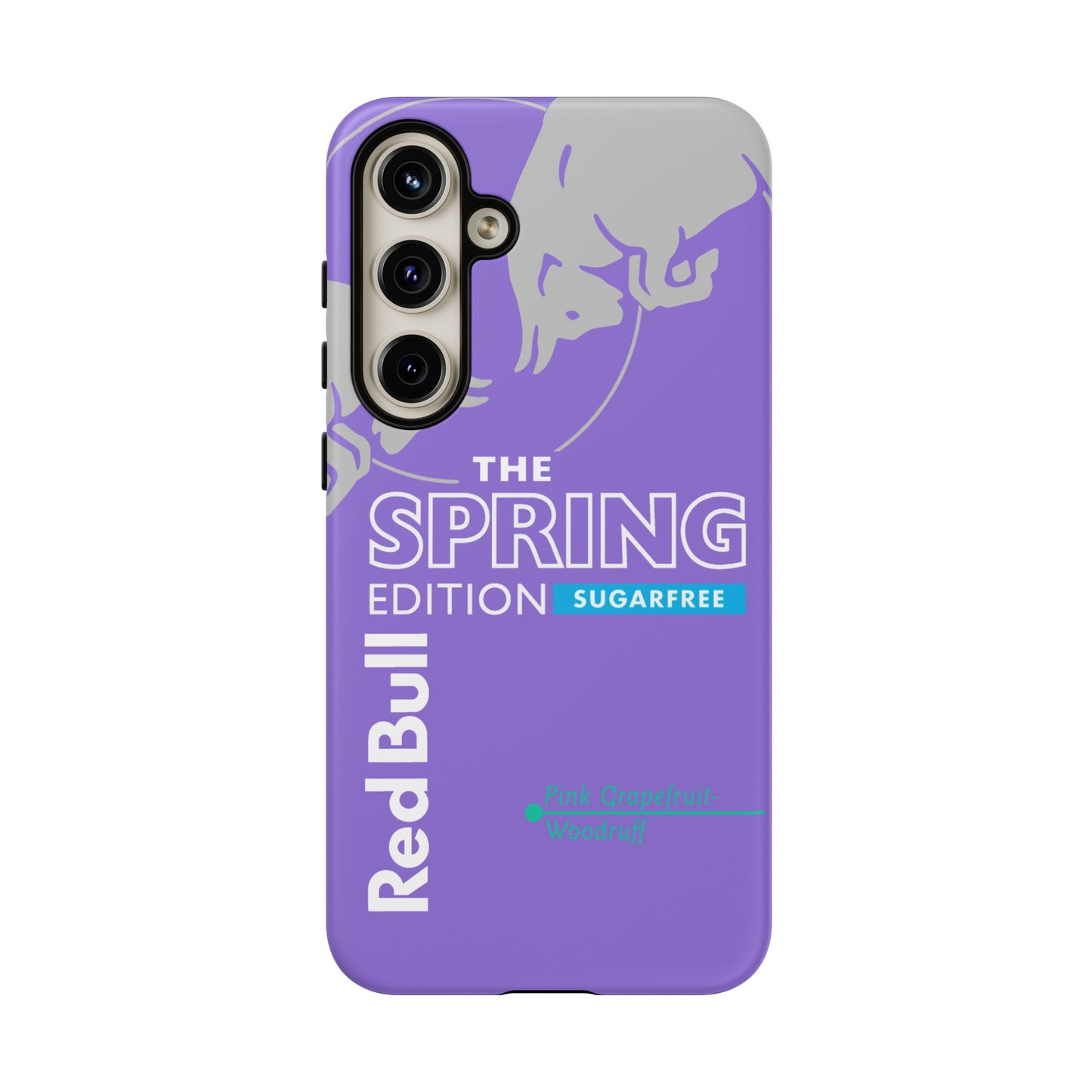 RedBull Purple Phone Case - Pink Grapefruit for Google Pixel and Samsung Cover