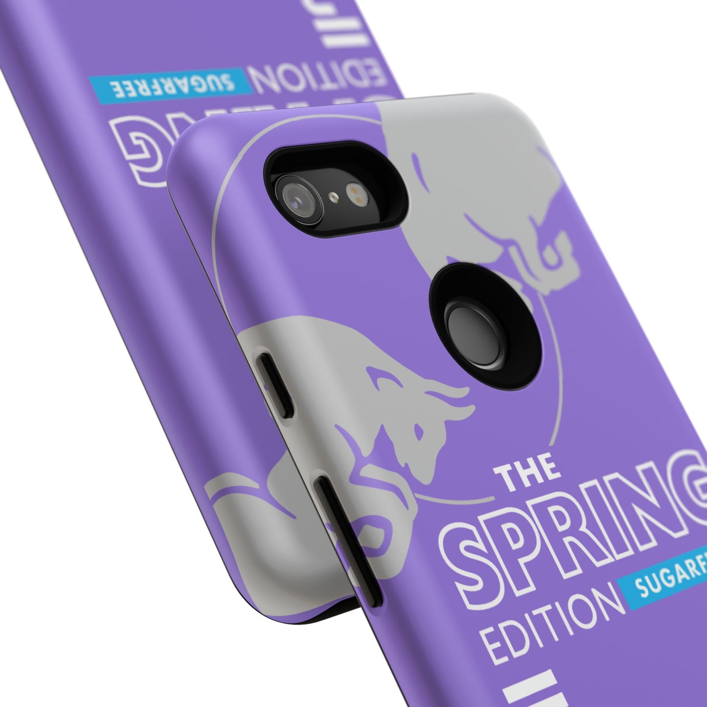 RedBull Purple Phone Case - Pink Grapefruit for Google Pixel and Samsung Cover