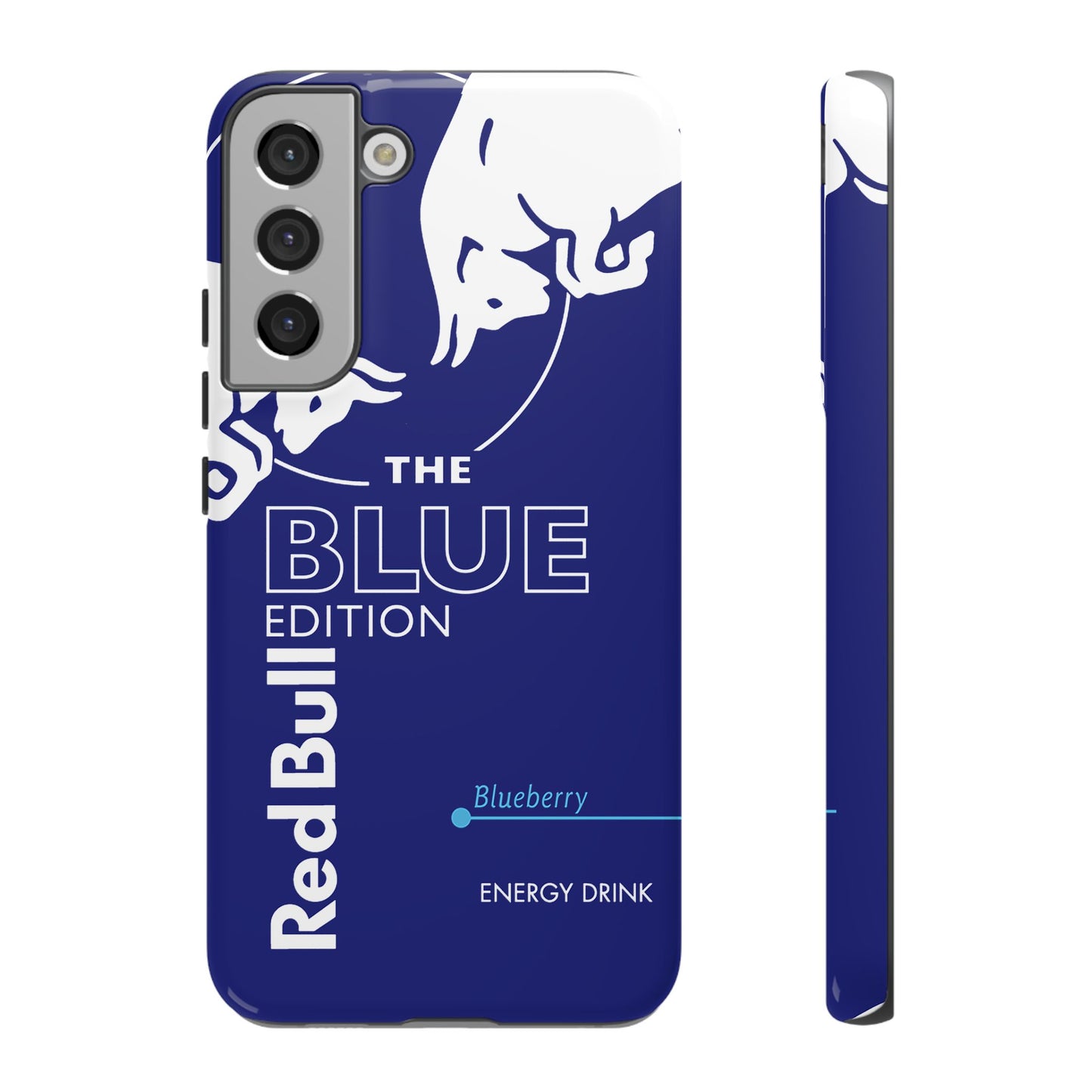 RedBull Blue Edition Blueberry Samsung Phone Cover & Google Pixel Phone Case