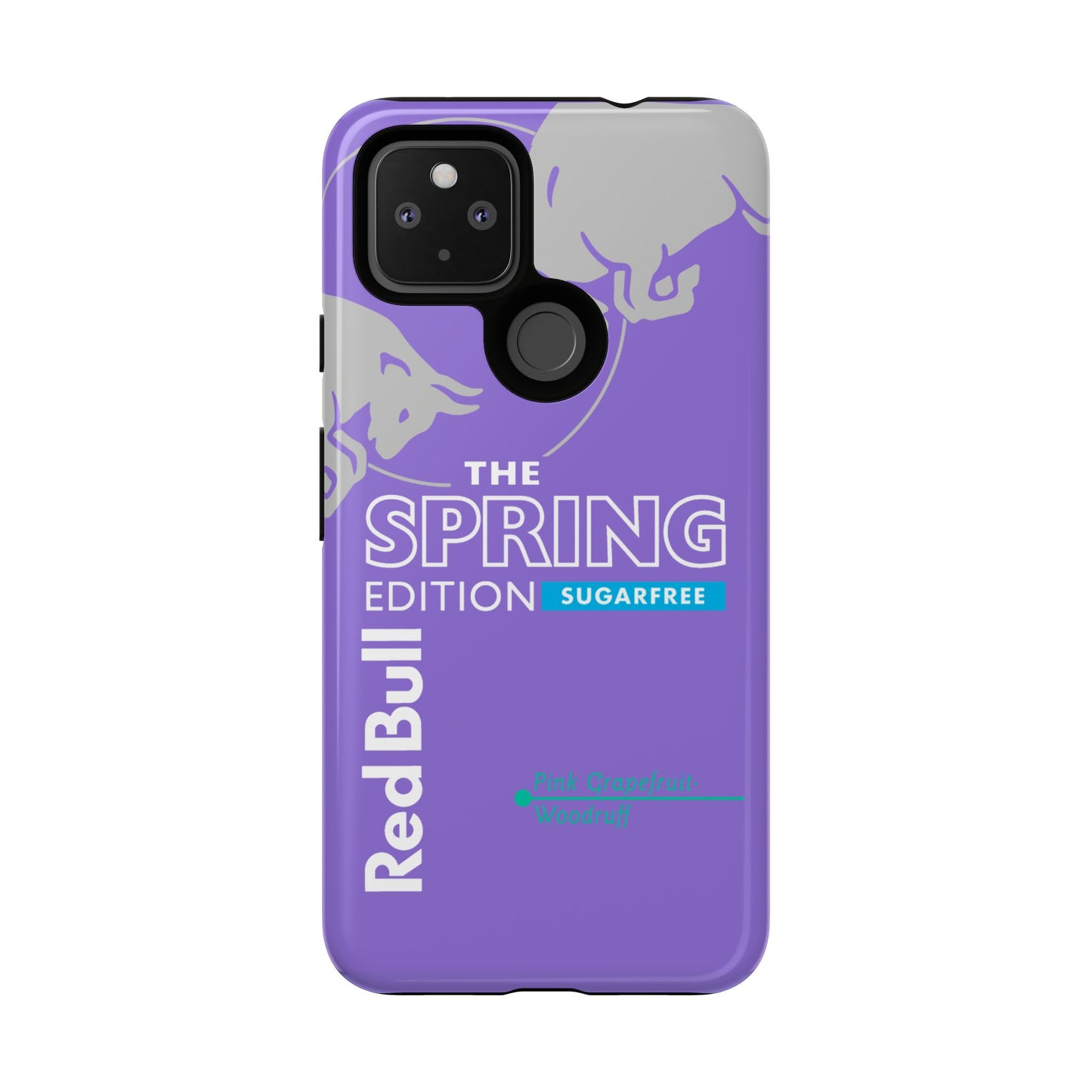 RedBull Purple Phone Case - Pink Grapefruit for Google Pixel and Samsung Cover