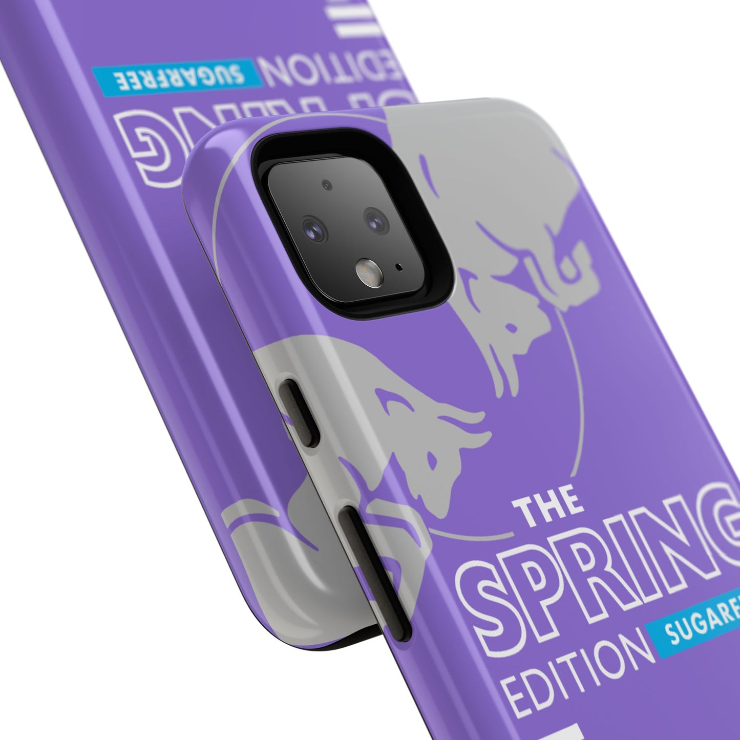 RedBull Purple Phone Case - Pink Grapefruit for Google Pixel and Samsung Cover