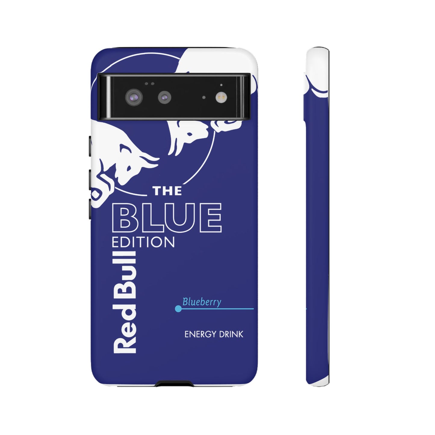 RedBull Blue Edition Blueberry Samsung Phone Cover & Google Pixel Phone Case