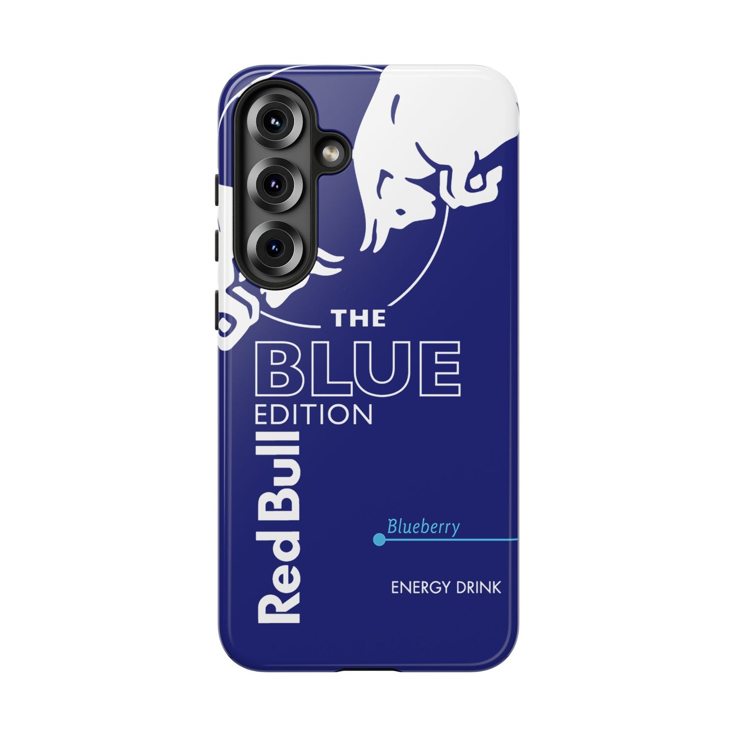 RedBull Blue Edition Blueberry Samsung Phone Cover & Google Pixel Phone Case