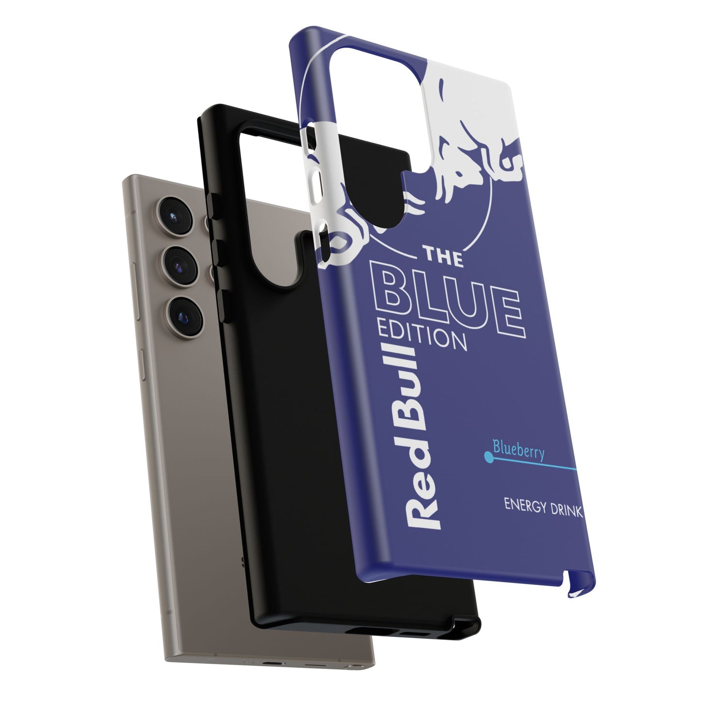 RedBull Blue Edition Blueberry Samsung Phone Cover & Google Pixel Phone Case