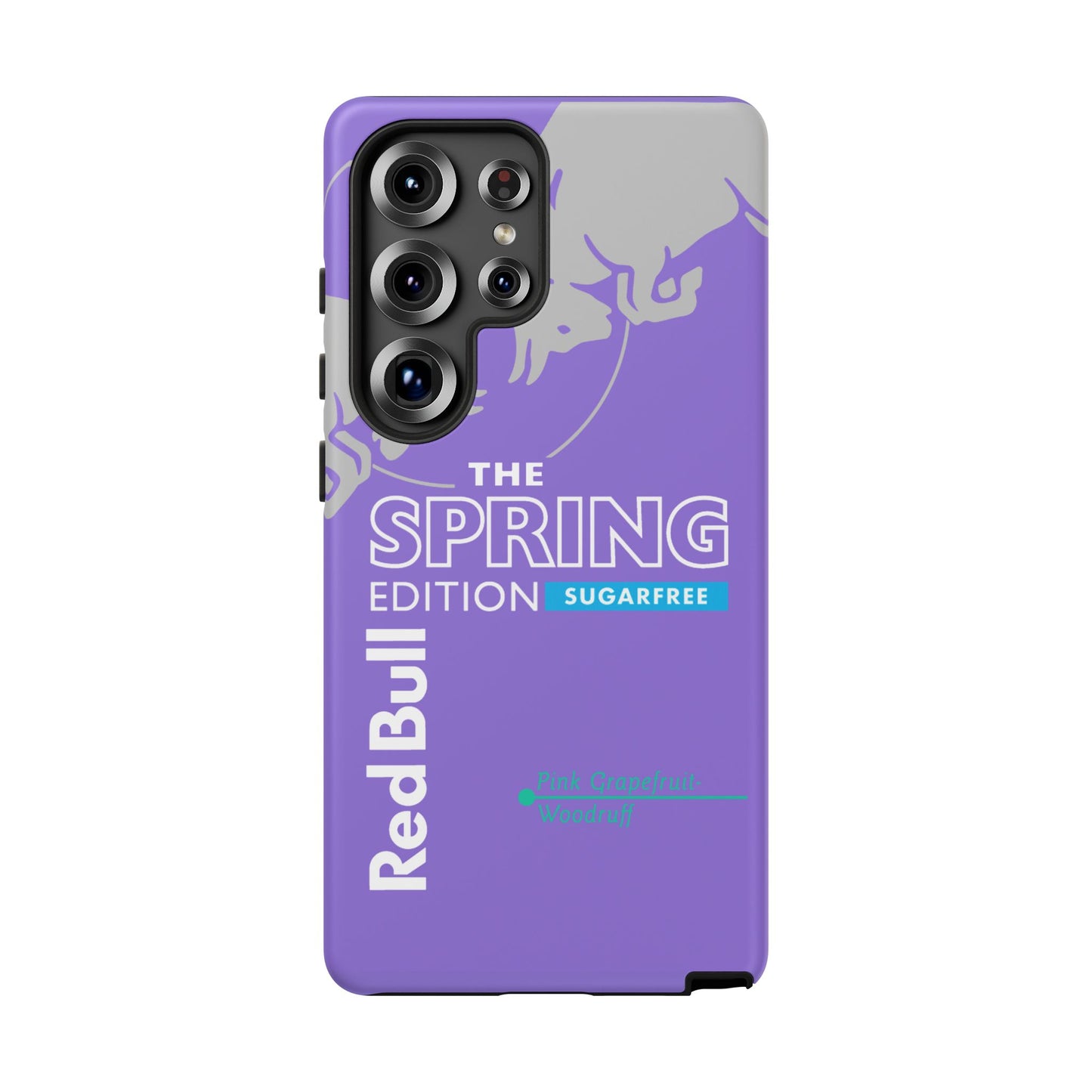 RedBull Purple Phone Case - Pink Grapefruit for Google Pixel and Samsung Cover
