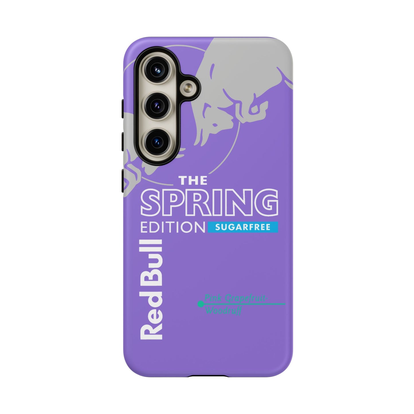 RedBull Purple Phone Case - Pink Grapefruit for Google Pixel and Samsung Cover