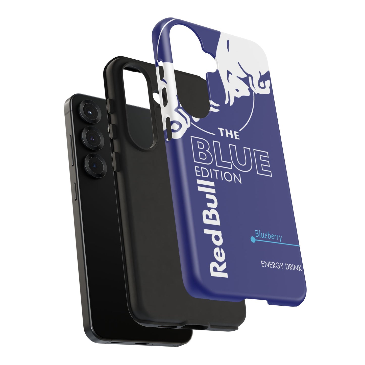 RedBull Blue Edition Blueberry Samsung Phone Cover & Google Pixel Phone Case