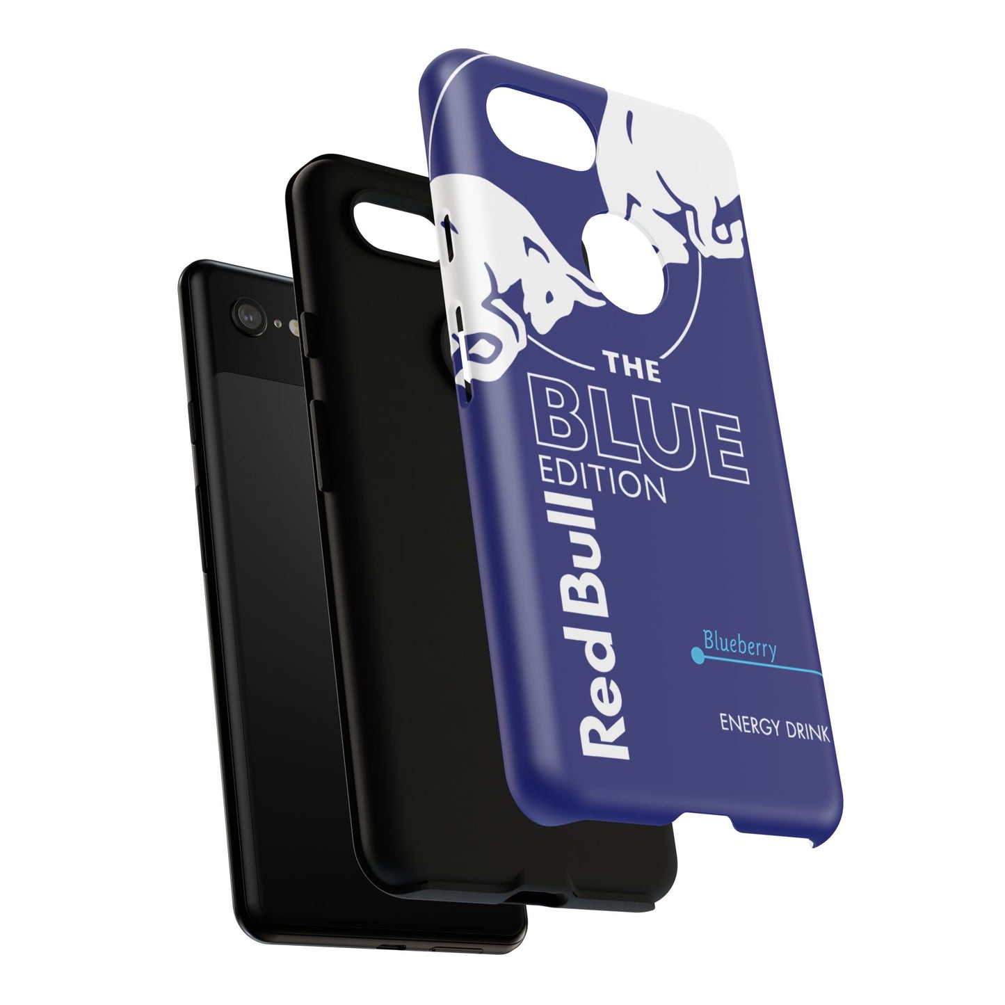RedBull Blue Edition Blueberry Samsung Phone Cover & Google Pixel Phone Case
