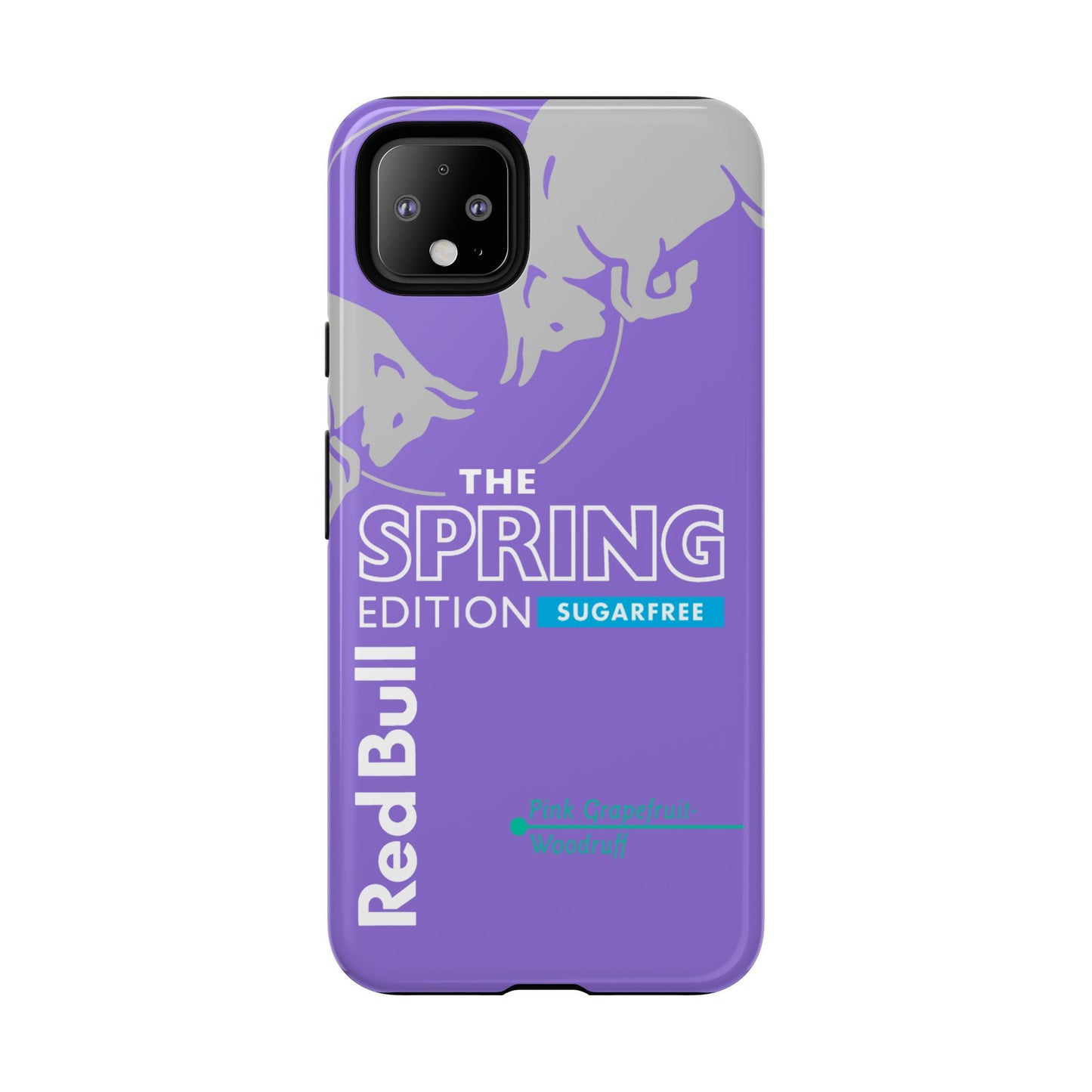 RedBull Purple Phone Case - Pink Grapefruit for Google Pixel and Samsung Cover