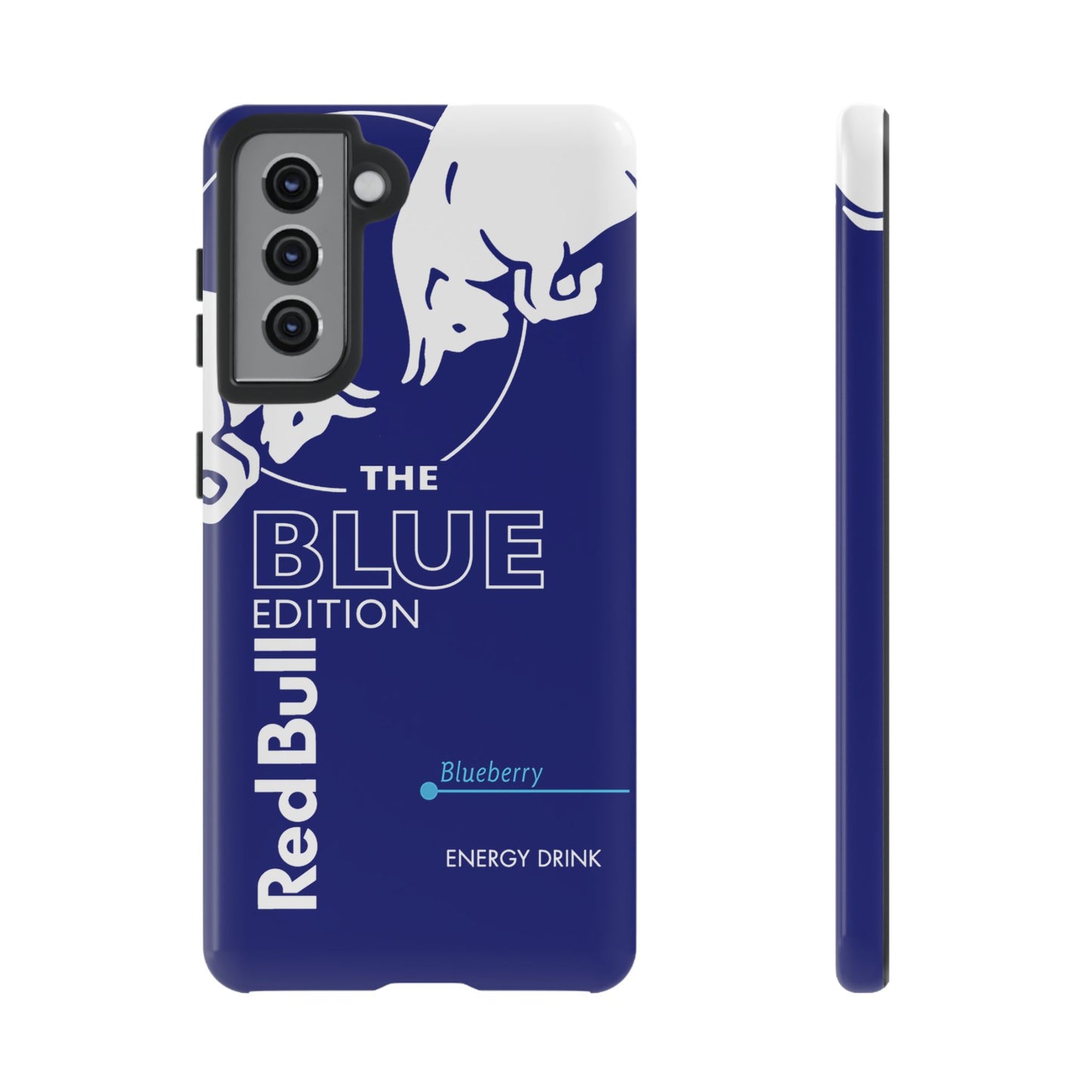 RedBull Blue Edition Blueberry Samsung Phone Cover & Google Pixel Phone Case