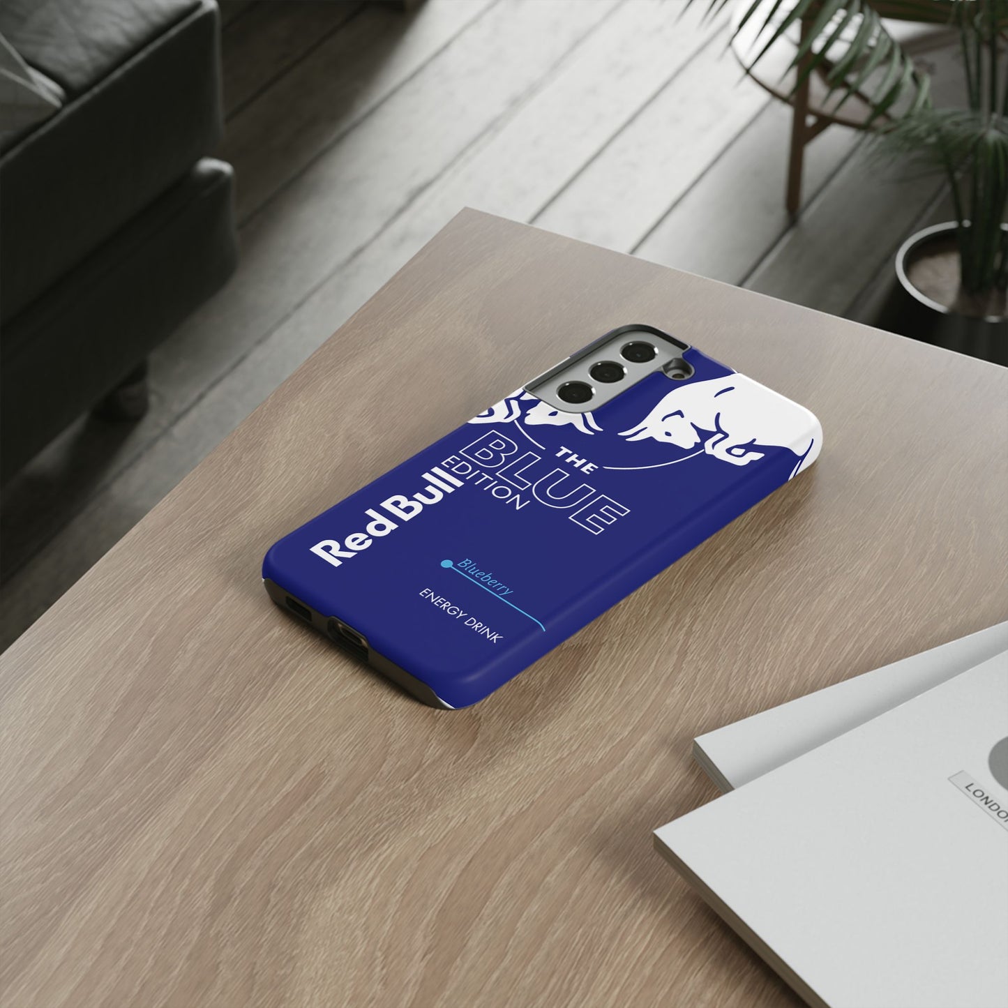 RedBull Blue Edition Blueberry Samsung Phone Cover & Google Pixel Phone Case