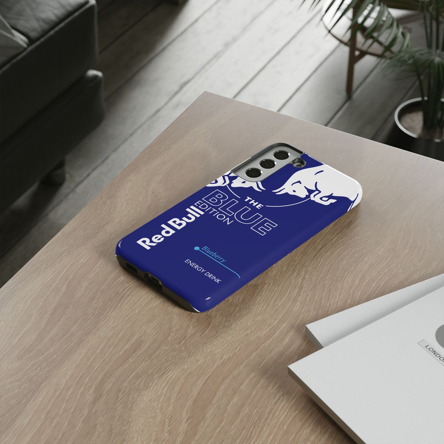 RedBull Blue Edition Blueberry Samsung Phone Cover & Google Pixel Phone Case