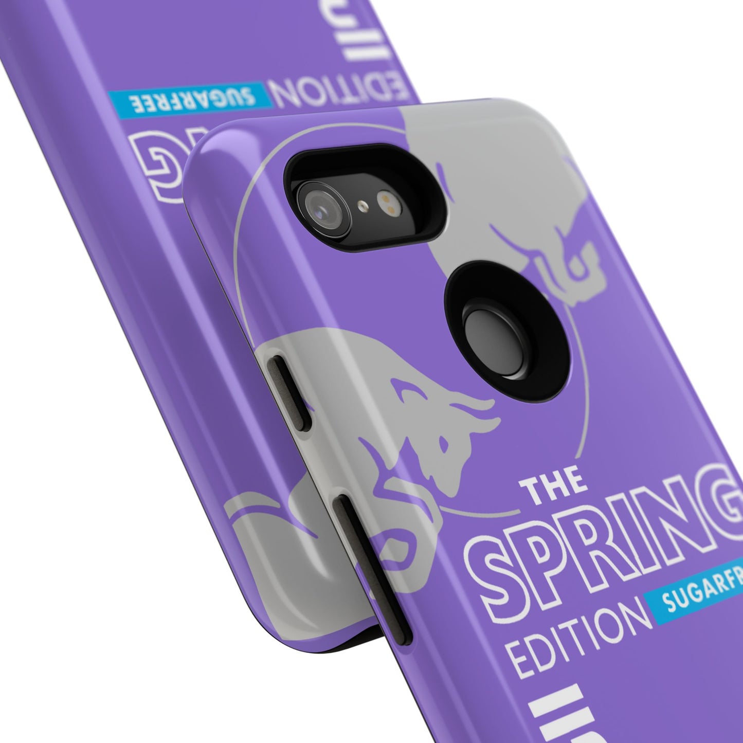RedBull Purple Phone Case - Pink Grapefruit for Google Pixel and Samsung Cover