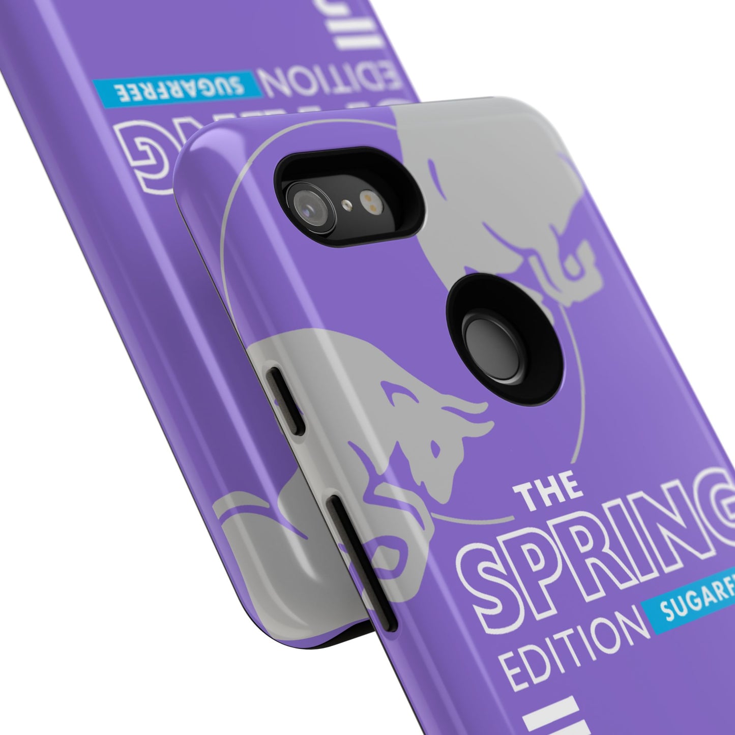 RedBull Purple Phone Case - Pink Grapefruit for Google Pixel and Samsung Cover