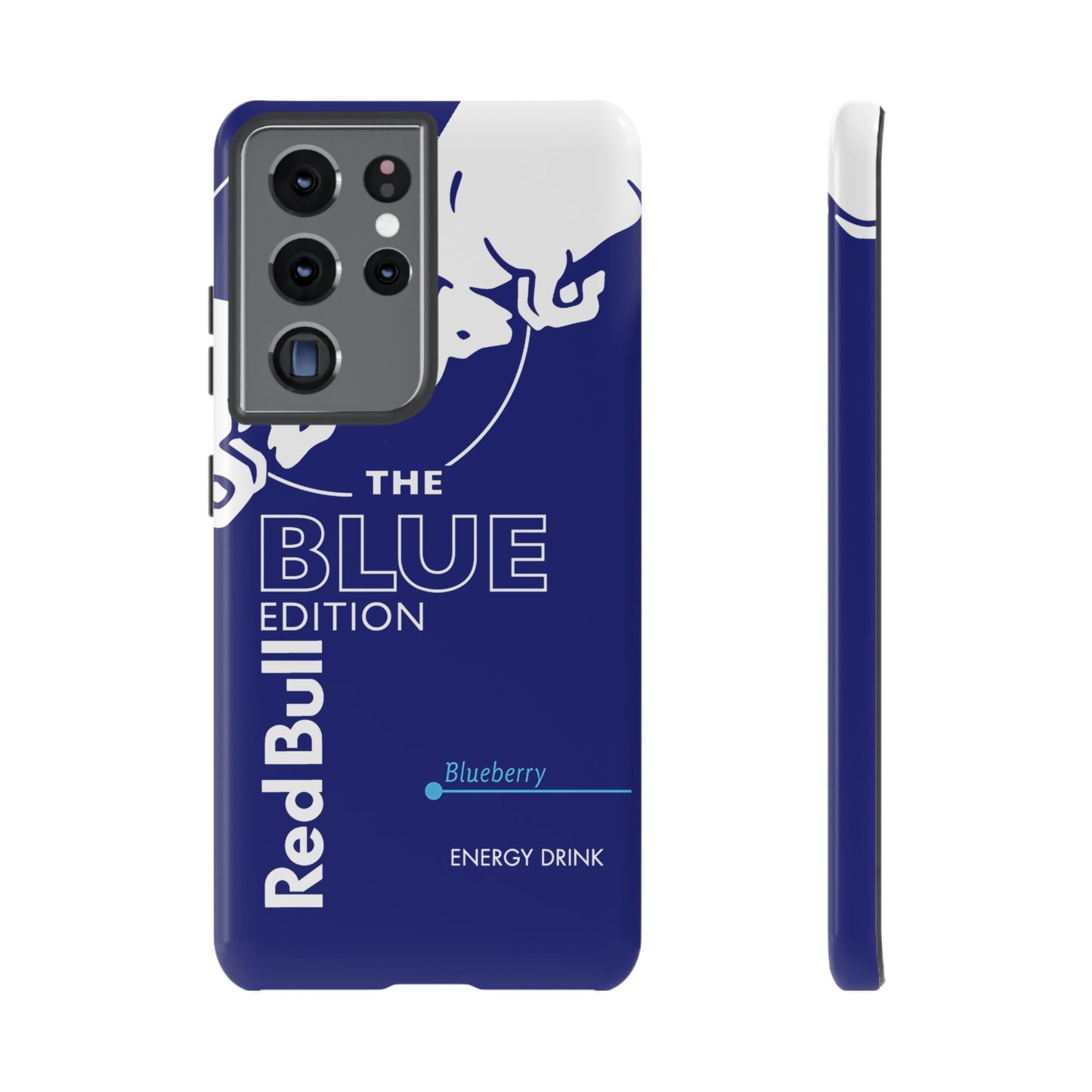 RedBull Blue Edition Blueberry Samsung Phone Cover & Google Pixel Phone Case