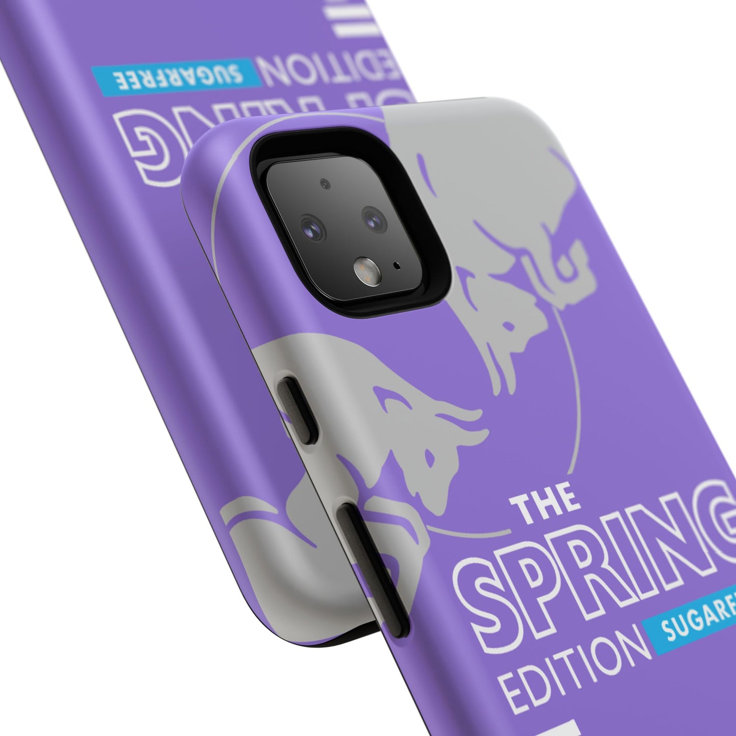 RedBull Purple Phone Case - Pink Grapefruit for Google Pixel and Samsung Cover