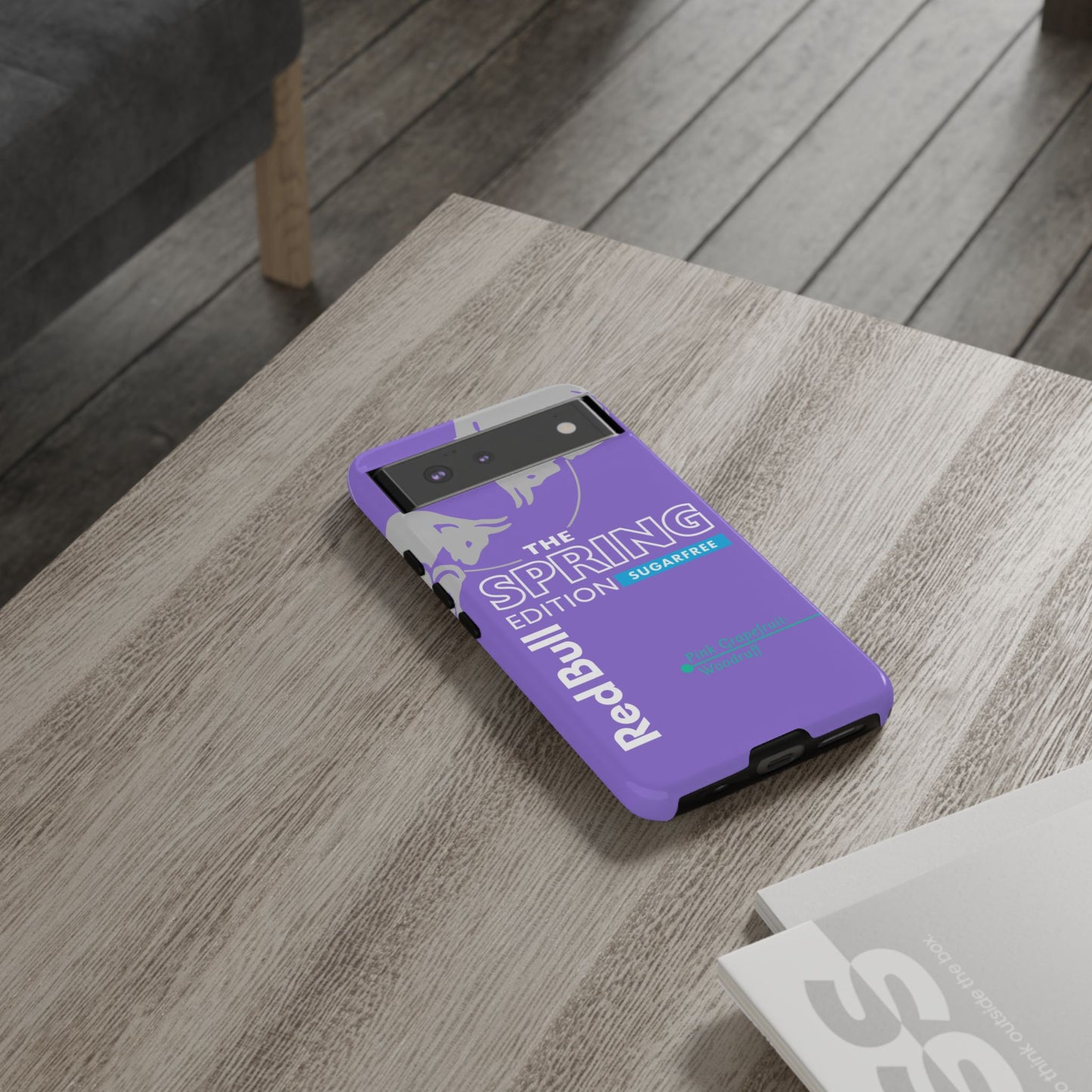 RedBull Purple Phone Case - Pink Grapefruit for Google Pixel and Samsung Cover
