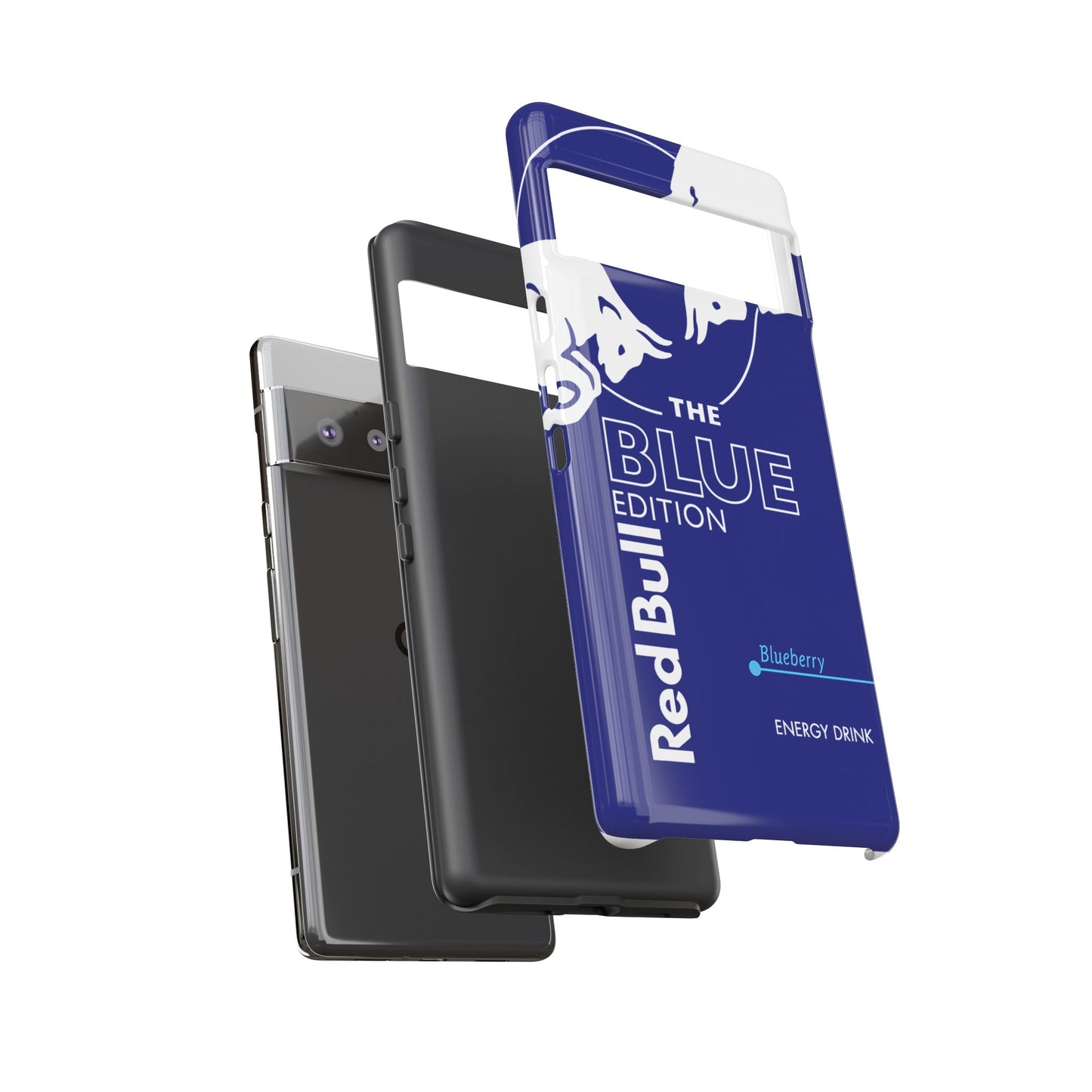 RedBull Blue Edition Blueberry Samsung Phone Cover & Google Pixel Phone Case